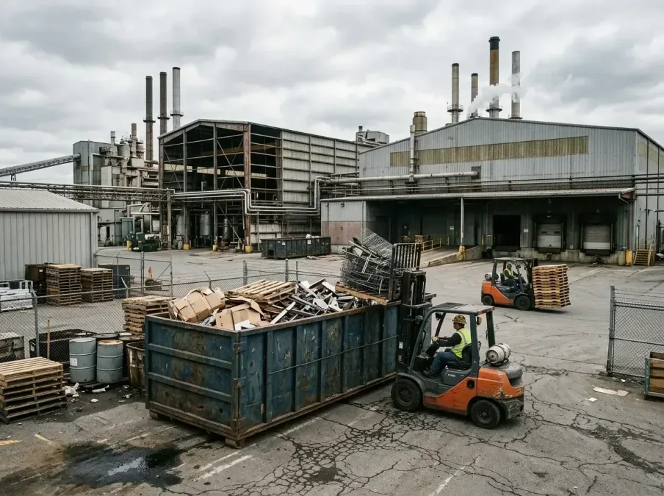 industrial-factory-scrap-conta-003 — frequently asked questions, Cheap Roll-off Dumpster Rentals in Bentleyville, PA